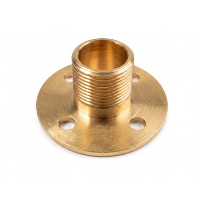 brass threaded flange